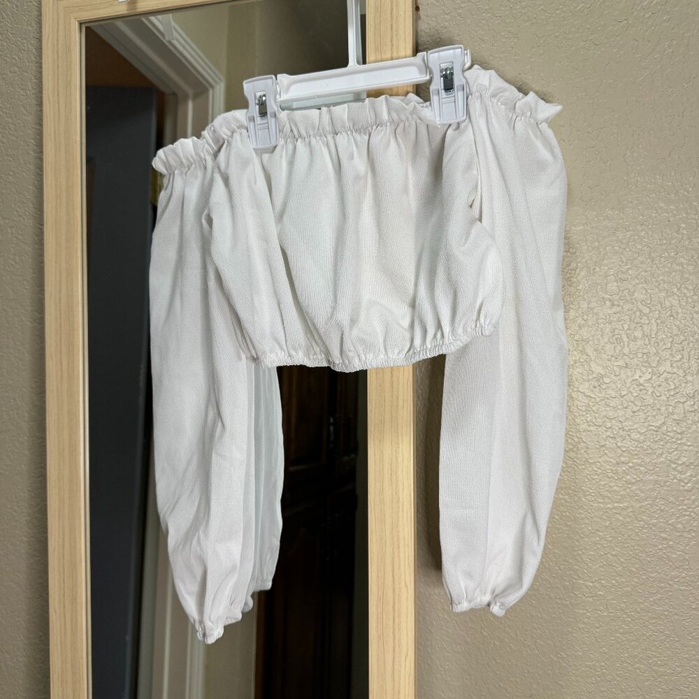 🌈5/$25🌈White Crop Top